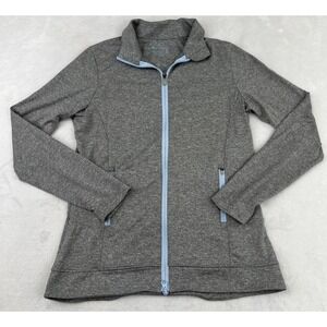 Peter‎ Millar Full Zip Womens M Gray Golf Crown Sport Performance UPF 50+